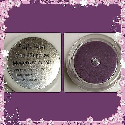 Modelsupplies Model's Minerals Purple Heart Mineral Eye Shadow Makeup NIP - ModelSupplies