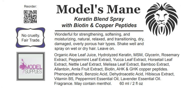 ModelSupplies Model's Mane Copper Keratin Hair Spray on Treatment Smooth Shiny - ModelSupplies