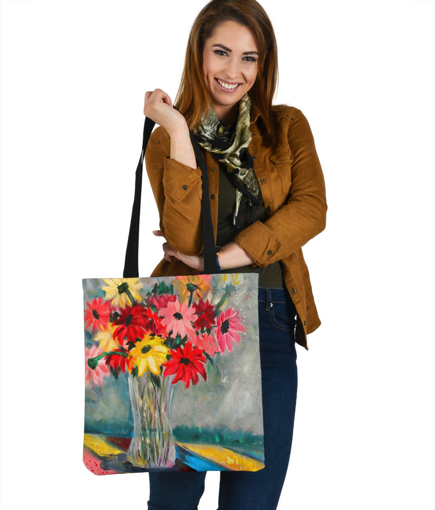 The Crystal Vase Tote Bag from Fine Art Painting