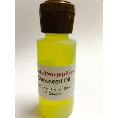 PURE Grapeseed Oil 1 oz Organic Cold Pressed Carrier Oil Hair & Skin DIY - ModelSupplies
