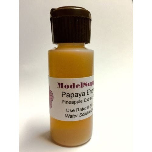 Papaya Enzyme Pineapple Extract Tincture 100% Pure Ing 1 oz Exfoliate Dandruff - ModelSupplies