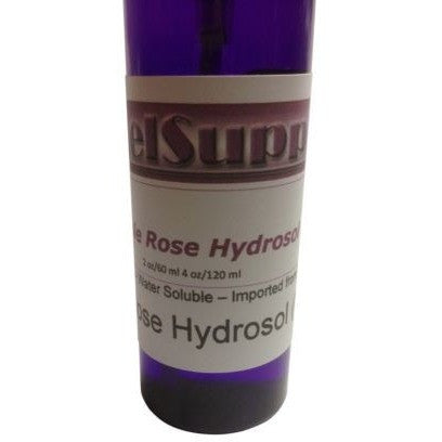 100% Organic Rose Water ModelSupplies Purple Rose Hydrosol Bulgaria 2oz Sprayer - ModelSupplies