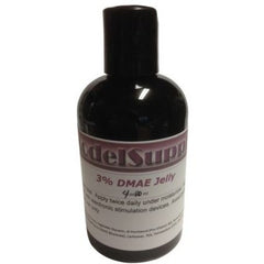 4oz Black Bottle Clear 3% DMAE Jelly in Aloe Base - ModelSupplies
