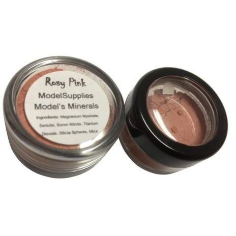 Modelsupplies Model's Minerals Rosy Pink Blush Rouge Makeup NIP - ModelSupplies