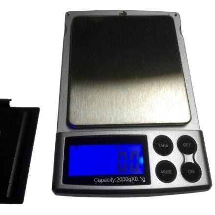Scale for DIY Skin Care Grams Ounces Tare Feature Stainless Steel Pocket oz gm - ModelSupplies