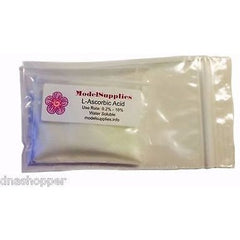 L-Ascorbic Acid 15 gm Vitamin C Powder 100% Pure C Skin Lightener Lightening - ModelSupplies