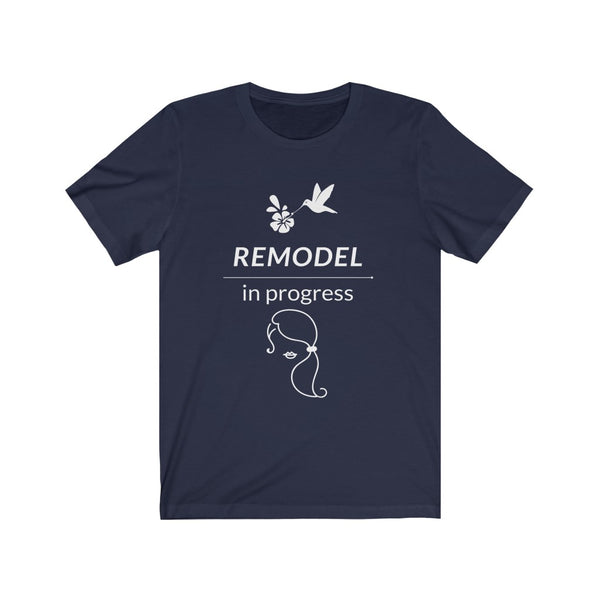 Remodel in Progress Womens T-Shirt Motivational Uplifting V-neck tee shirt Best Seller!