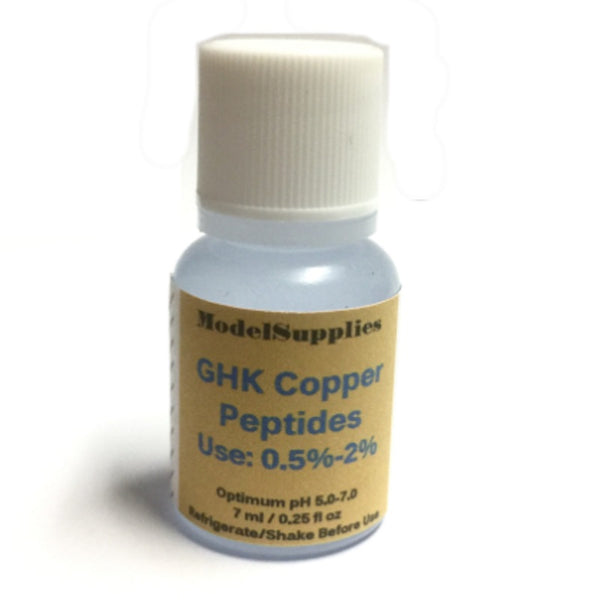 100% GHK copper peptide solution (GHK-cu) Copper Tripeptides - DIY ingredient Serum Booster - ModelSupplies
