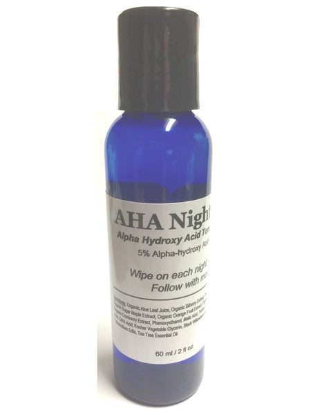 Bulk lot 8 oz AHA Night Toner Exfoliate B4 Nutrients Alphahydroxy Refill Resell