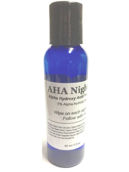 AHA Night Toner Exfoliate B4 Nutrients Alphahydroxy Refill Resell Bulk lot 4 oz