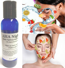 AHA Night Toner Exfoliate B4 Nutrients Alphahydroxy Refill Resell Bulk lot 4 oz