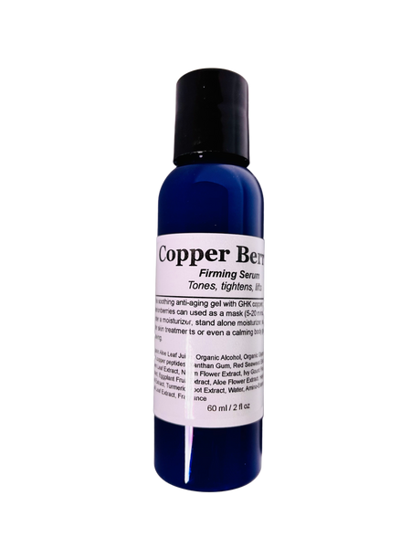 GHK Copper Peptide MarionBerry Firming Serum with high quality antioxidants Non-GMO Tightening Moisturizing Gel 2 fl oz / 60 ml