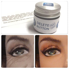 Delete Button Eye Gel DMAE Haloxyl Caffeine Puffy Under Eyes Dark Circles 1 oz/30 ml