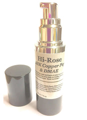 ModelSupplies Hi-Rose with Copper Peptides Peptide Serum DMAE MSM RoseHip Omega 3+6 Moisturizer 30 ml / 1 fl oz - ModelSupplies