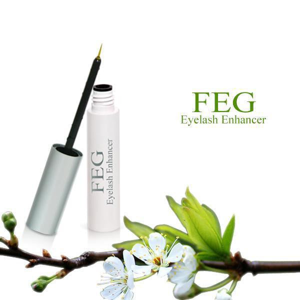New FEG Chinese Herbal Powerful Makeup Eyelash Growth Treatments Liquid Serum Enhancer Eye Lash Longer Thicker 3ml - ModelSupplies