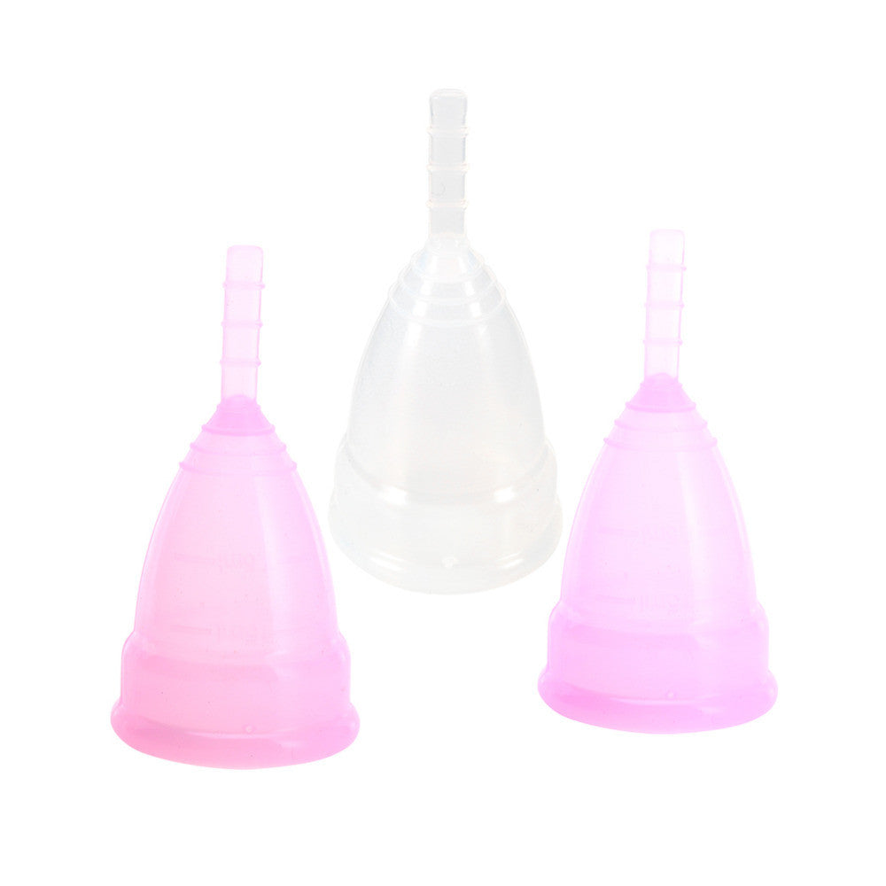 hot sale 1pcs medical grade silicone menstrual cup for women feminine hygine product health care anner cup - ModelSupplies