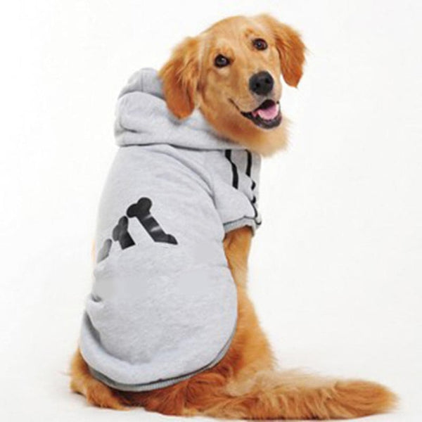 Dog's Hoodie Sports Pet Products Dog Clothing Coat Jacket Hoodie Sweater Clothes For Dogs Cotton Clothing For Dogs Sports Style Pet Dog Clothes