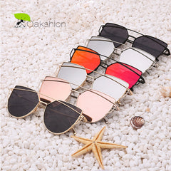 Womens Sunglasses Trendy Cat Eye Fashion Sunglasses Brand Woman Vintage Rose Gold Pink Sun Glasses for Women Shades lunettes - ModelSupplies