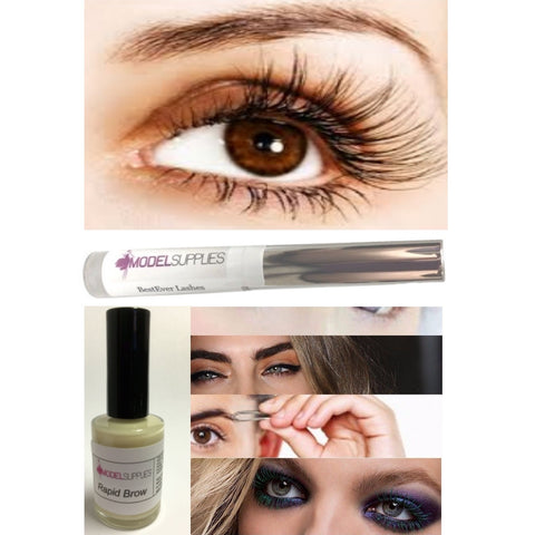 2pc LOT Rapid Brow & BestEver Lashes Shaping Hair Growth Grow Eyebrows Lash Fast - ModelSupplies